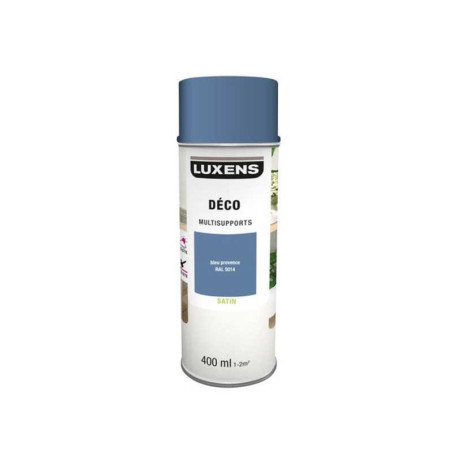 Peinture aérosol bleu satiné 0,4L