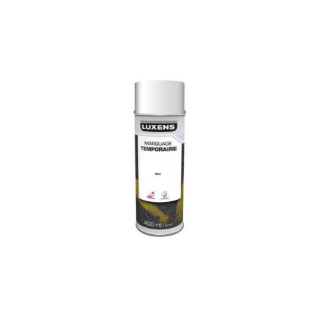 Peinture aérosol de marquage blanc mat 0,4L