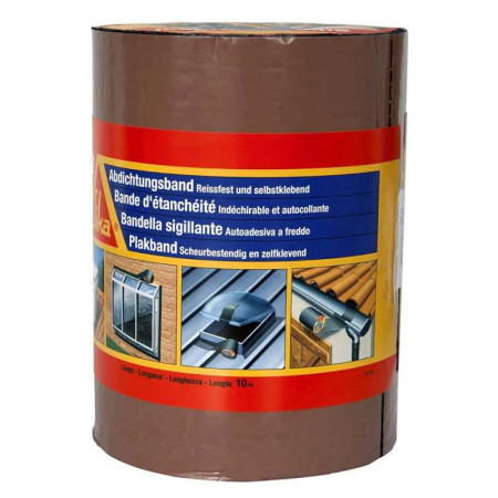 Bande d'étanchéité Sika multiseal terre cuite 200MM/10M - 
