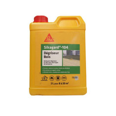 SikaGard-104 Degriseur Bois 2L - 