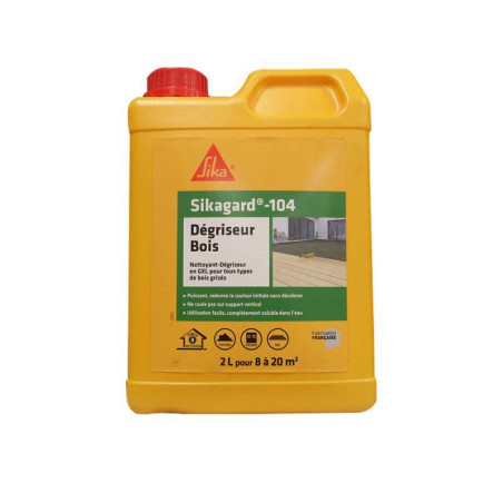 SikaGard-104 Degriseur Bois 2L