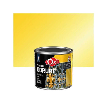 Peinture Antirouille dorure, Patiné, Oxytol, Or Riche 0.125 L