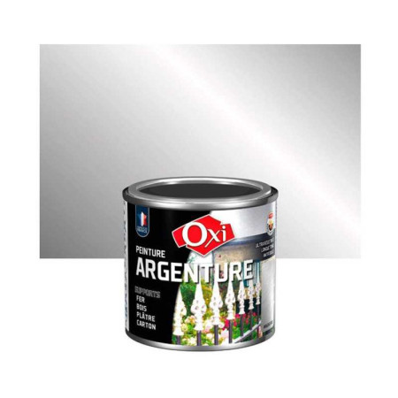 Peinture fer effet argenture oxytol 125ml - 