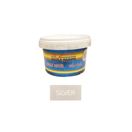 EG metallic deco silver 450Gr