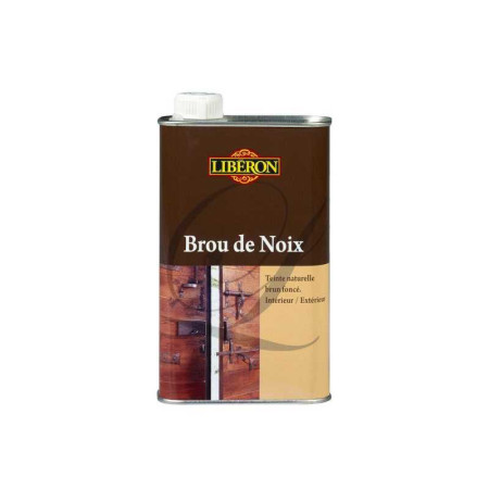 Brou de noix 0.5 L brun foncé - 