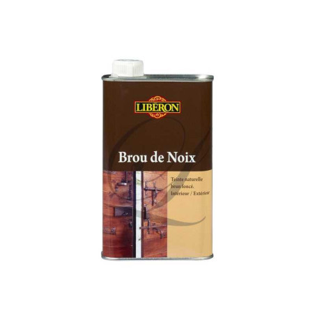 Brou de noix 0.5 L brun foncé