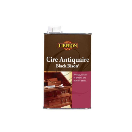 Cire Liquide Meuble Et Objets Antiquaire Black BisonÂ® Liberon, Incolore 0.5 L