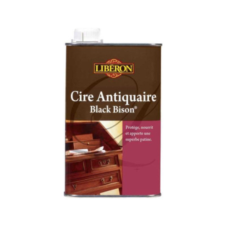 Cire Liquide Meuble Et Objets Antiquaire Black BisonÂ® Liberon, Merisier Clair 0.