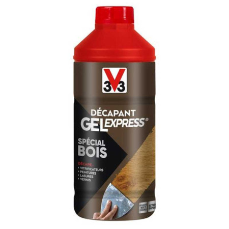 Décapant bois gel express 1L - 