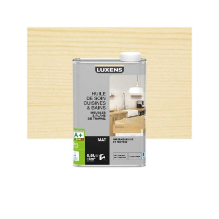 Huile cuisine et bain incolore Luxens 0.5 L - 