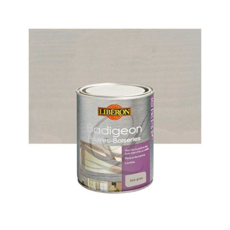 Badigeon Poutres Et Boiseries Liberon, Bois Grisé Mat, 1 L
