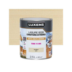 Lasure LUXENS Conditions extrêmes 12 ans incolore brillant 2 5 Litre - 
