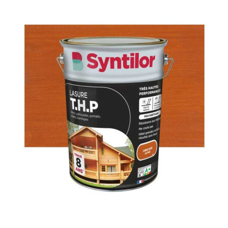 Lasure SYNTILOR tHP 8 ans chêne doré satiné 5 L - 