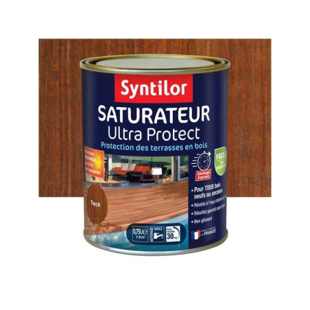 Saturateur Ultra Protect Syntilor, Teck, Mat 0.75 L