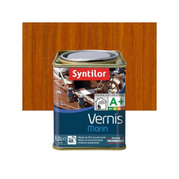 Vernis marin bois Ambre satiné 0.25 L - 