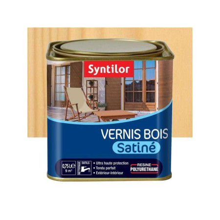 Vernis bois extérieur BSc incolore satiné 0.75 L - 