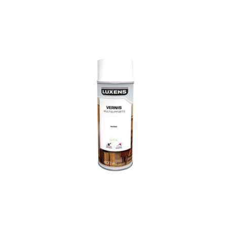 Vernis en bombe Peinture aérosol satiné incolore 0,4L