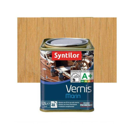 Vernis marin bois SYNTILOR incolore brillant 0.25 L - 
