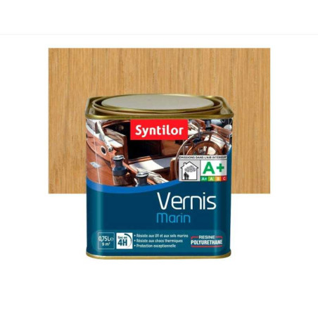 Vernis marin bois SYNTILOR incolore brillant 0.75 L