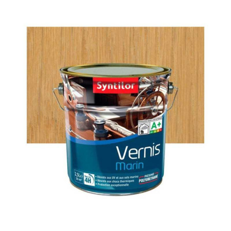 Vernis marin bois SYNTILOR marin incolore mat 2.5 l - 