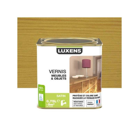 Vernis meuble et objets chêne Clair Satiné