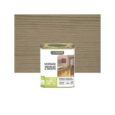 Vernis meuble et objets Gris Zinc Satiné
