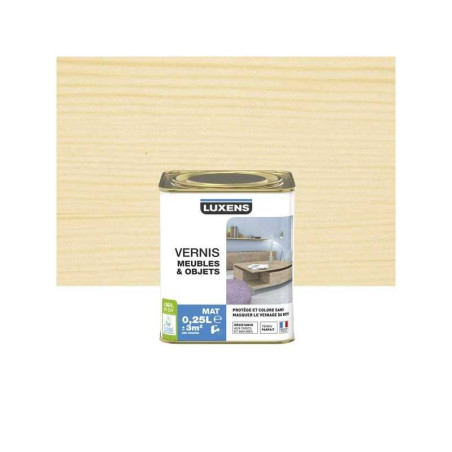 Vernis meuble et objets Luxens, Incolore Mat, 0.25L