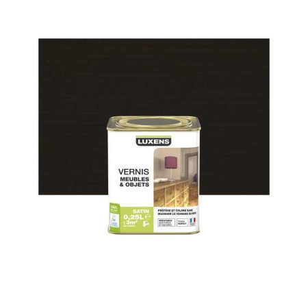 Vernis meuble et objets Wengé Satiné