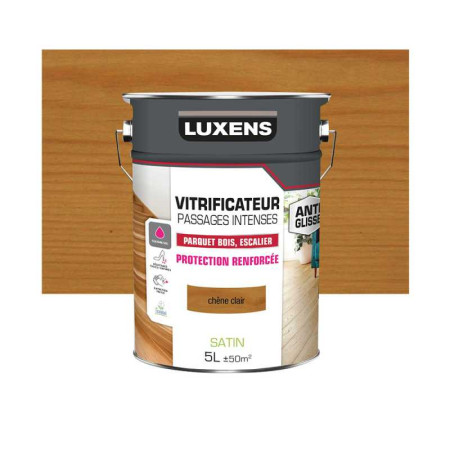 Vitrificateur intérieur chêne satiné 5L - 