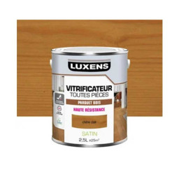 Vitrificateur parquet haute résistance chêne satiné 2.5L - 