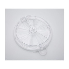 Aérateur sur vitre abs naturel Diam.16.5 cm - 