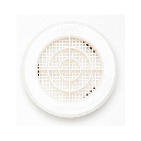 Grille d'aération abs naturel diam.10 cm - 