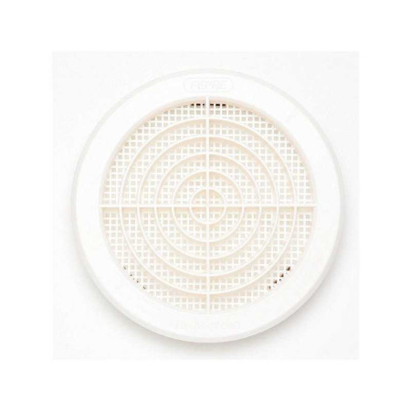 Grille d'aération abs naturel Diam.14.7 cm - 