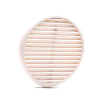 Grille d'aération abs naturel Diam.17.5 cm - 