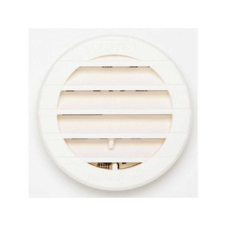 Grille d'aération abs naturel Diam.9.8 cm