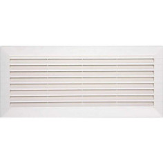 Grille d'aération abs naturel L.13.5 x l.30.4 cm - 