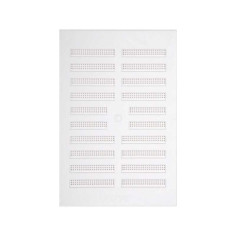 Grille d'aération abs naturel L.19.3 X L.28.9 Cm - 