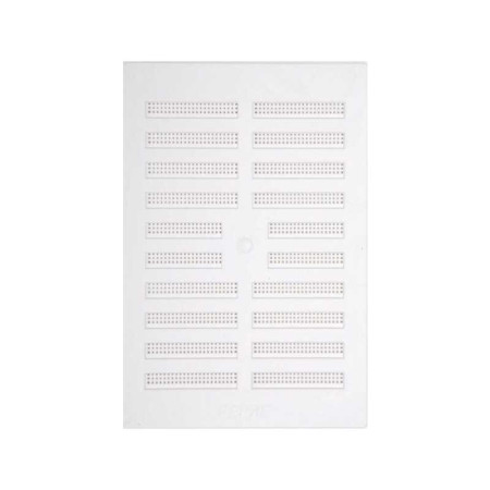 Grille d'aération abs naturel L.19.3 X L.28.9 Cm - 