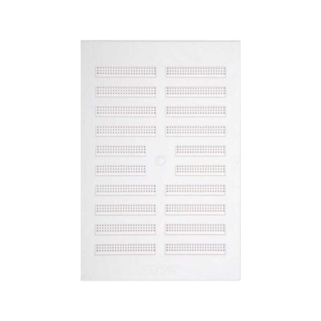 Grille d'aération abs naturel L.19.3 X L.28.9 Cm