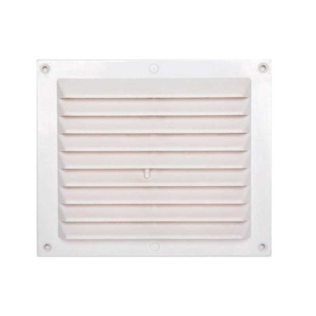 Grille d'aération abs naturel, L.14.6 X L.17.5 cm