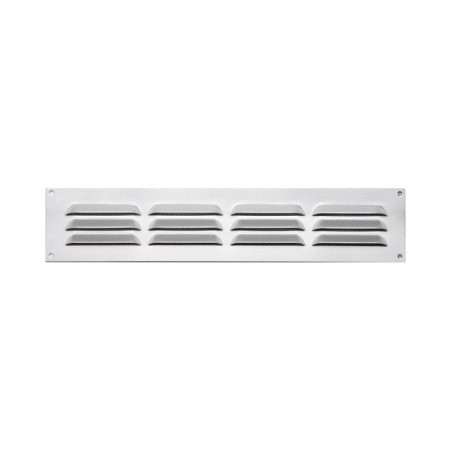 Grille d'aération aluminium anodisé L.5 X L.24 cm - 