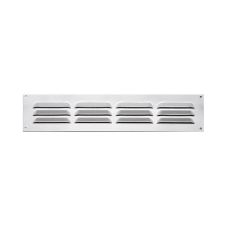 Grille d'aération aluminium anodisé L.5 X L.24 cm