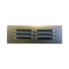 Grille d'aération aluminium anodisé L.50 x l.8 cm - 