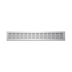Grille d'aération aluminium anodisé
