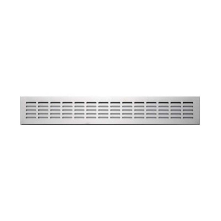 Grille d'aération aluminium anodisé