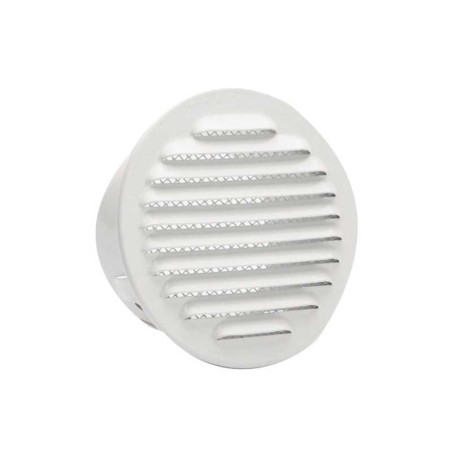 Grille d'aération aluminium laqué diam.11 cm