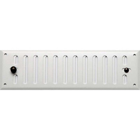 Grille d'aération aluminium laqué L.24 X L.7 Cm - 