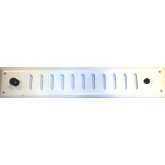 Grille d'aération aluminium laqué