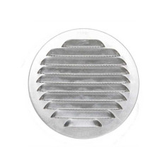 Grille d'aération aluminium naturel diam.15 cm - 