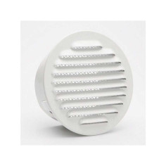 Grille d'aération en aluminium laqué Diam.15 cm - 